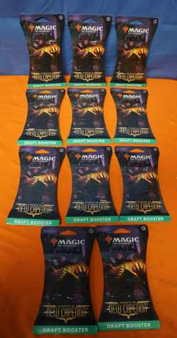 Magic the Gathering - Streets of New Capenna - Draft Booster Pack Lot Of 11 - Image 1