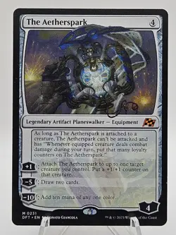 The Aetherspark #231 MTG Aetherdrift NM - Image 1