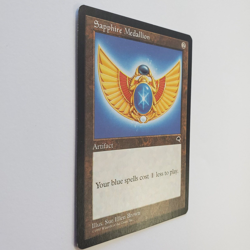 CHARLIE MISPRINT SAPPHIRE MEDALLION TEMPEST MTG LP - Image 2
