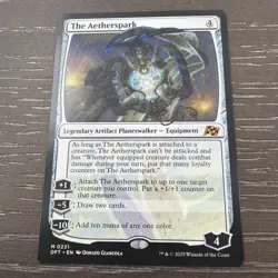 The Aetherspark, Legendary Artifact Planeswalker - Equipment M 0231 - Image 1