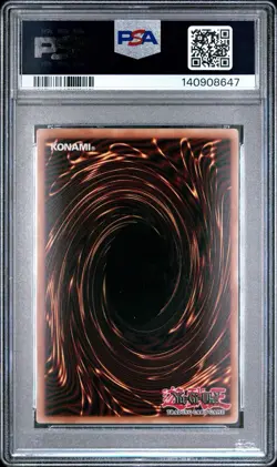 2008 Yu-Gi-Oh! Black Rose Dragon CT05 Limited Edition Secret Rare PSA 8 - Image 2