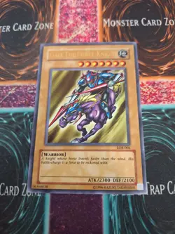 Yugioh Gaia The Fierce Knight LOB-006 Ultra Rare Unlimited Near Mint - Image 1