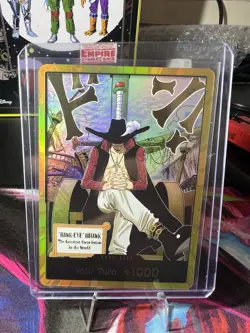 Dracule Mihawk Gold DON!! OP14 The Azure Sea’s Seven One Piece - Image 1