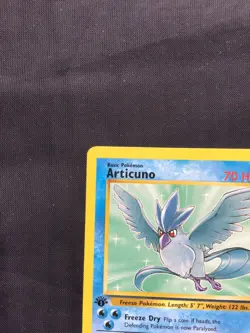 Pokemon Cards: Fossil 1st Edition Rare: Articuno 17/62 - Image 2