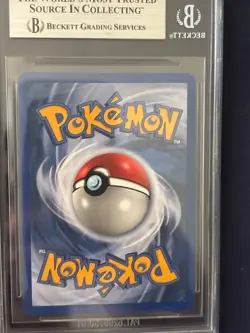 BGS 8.5 MINT Raikou EX Holo EX Deoxys 2005 Pokemon Card #108 Vintage - Image 2