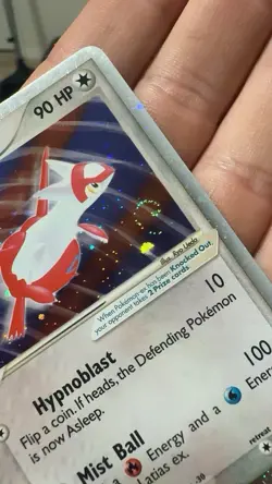 Pokemon Latias EX Dragon TCG Rare Card 93 NM Condition Near Mint 3 FULL SWIRLS - Image 5