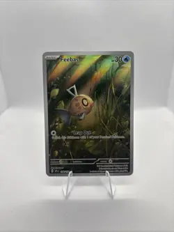 Pokemon TCG Feebas Full Art Holo Card 198/191 IR Surging Sparks NM - Image 1