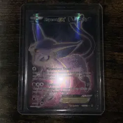 Espeon EX Full Art Holo Pokemon Card TCG 117/122 XY Breakpoint 2016 - Image 1