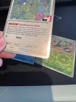 Pokemon TCG Card - Ditto 132/165 Prize Pack Series 6 Stamped English 151 Promo - Image 3