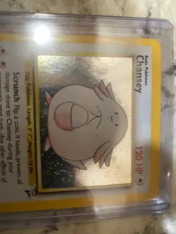 Chansey 003/130 Base Set 2 Holo Mint Pokemon Card - Image 3