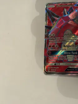 Pokemon Turtonator GX 190 HP Ultra Rare Full Art Holo Card 131/145 2017 - Image 3