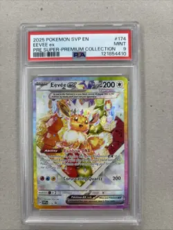 Eevee ex 174 Sv: Scarlet & Violet Promo Cards Holo PSA 9 - Image 1