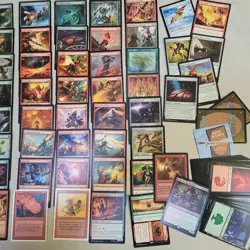 GREEN & RED ***BURN SPELLS*** Custom COMMANDER MAGIC DECK Whole 100 MTG Cards - Image 2