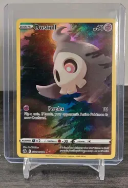 Pokemon Duskull GG28/GG70 Ultra Rare Crown Zenith Card Galarian Gallery - Image 1