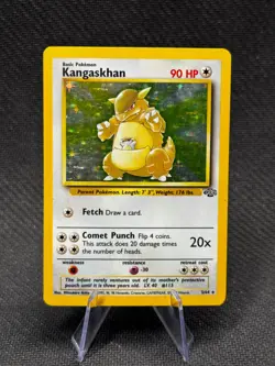 Kangaskhan - 5/64 - Pokemon Jungle Unlimited Holo Rare Card WOTC MP - Image 1