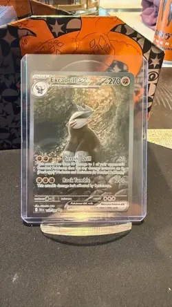 Pokemon TCG Excadrill EX 168/086 Black Bolt Special Illustration Rare Card - Image 1
