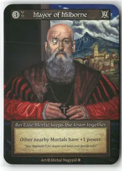 Mayor Of Millborne Sorcery Contested Realm Gothic Elite Regular NM - Image 1