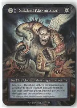 Stitched Abomination Sorcery Contested Realm Gothic NM Regular - Image 1