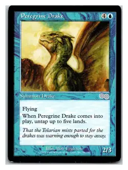 Urza's Saga #88 Peregrine Drake - Image 1