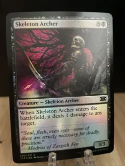 MTG Skeleton Archer FOIL #090/331 Double Masters 2022 Common NM/M - Image 1