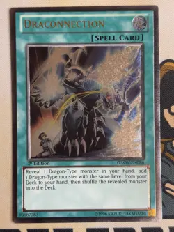 Draconnection GAOV-EN086 Ultimate Rare 1st Edition YuGiOh! VLP EURO - Image 3