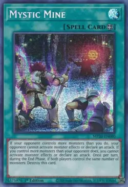 1x Mystic Mine | MP20-EN080 | SCR | 1st Ed | NM | YuGiOh - Image 1