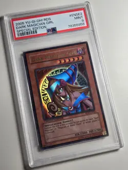 2005 YU-GI-OH! Dark Magician Girl Special Edition RDS-ENSE2 PSA 9 - Image 2
