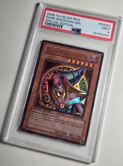2005 YU-GI-OH! Dark Magician Girl Special Edition RDS-ENSE2 PSA 9 - Image 3
