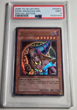 2005 YU-GI-OH! Dark Magician Girl Special Edition RDS-ENSE2 PSA 9 - Image 4