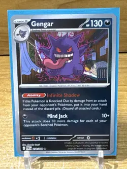 Gengar 050/088 Reverse Holo - Perfect Order Pokemon Card - NM - Image 1