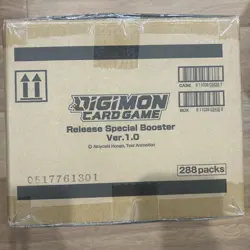 BANDAI DIGIMON CARD GAME RELEASE SPECIAL BOOSTER VER 1.0 CASE 288 PACKS BT01-03 811039034320 - Image 5