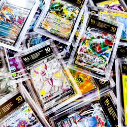 Lot of 10 Random GEM MINT 10 Graded Pokemon Card Slabs From My Collection! - Image 1