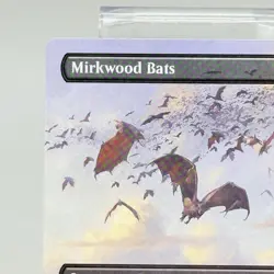 MTG Magic: The Gathering Mirkwood Bats Borderless Card 421 LTR NM - Image 2