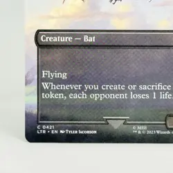 MTG Magic: The Gathering Mirkwood Bats Borderless Card 421 LTR NM - Image 5