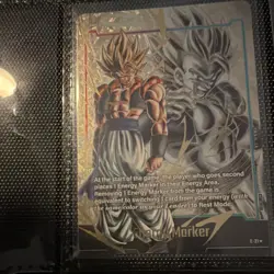 Bandai Dragon Ball Super Card Game Son Goku Energy Marker E-21 Foil Card - Image 1
