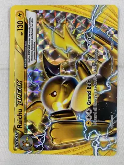 Raichu BREAK - 50/162 - Pokemon Breakthrough XY Ultra Rare Card NM - Image 1