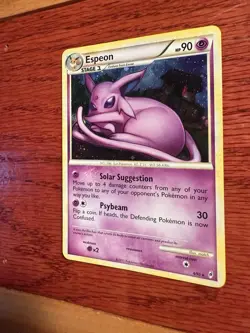 Pokemon Espeon Holo Rare TCG Card 4/95 Call of Legends Series 2011 - Image 3