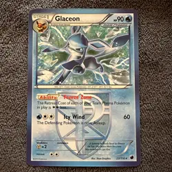 Glaceon 23/116 Plasma Freeze Stage 1 Pokemon TCG Card 2013 - Image 1