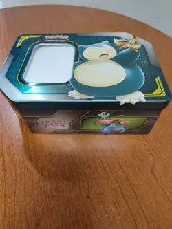 Pokemon Tin Case With Over 400 Cards. - Image 1
