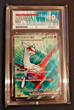 Pokemon Card - Latias ex 220/191 - Surging Sparks - ACE GEM MINT 10 - {509} - Image 1