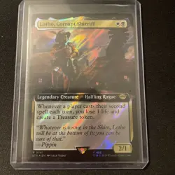Lotho Corrupt Shirriff Extended Art Surge Foil #781 Lord of the Rings - Image 1