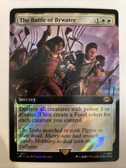 The Battle of Bywater (Extended Art) (Surge Foil) 0757 *Foil* (NM) - Universes - Image 1