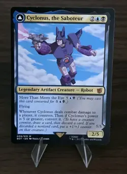 MTG Cyclonus, the Saboteur Universes Beyond: Transformers Regular - Image 1