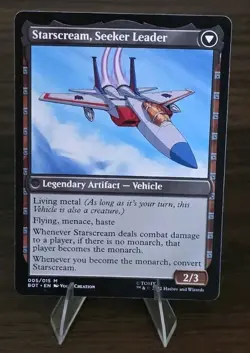 MTG Starscream, Power Hungry Universes Beyond: Transformers Regular - Image 2