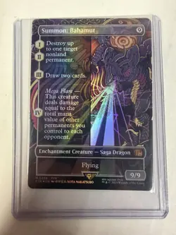 Summon: Bahamut (Borderless) Foil M FINAL FANTASY 356 NM - Image 2