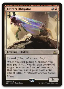 Eldrazi Obligator #96 (NM) Oath of the Gatewatch OGW Magic MTG - Image 1