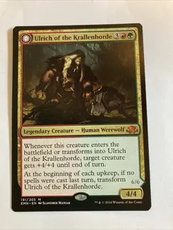 Ulrich of the Krallenhorde Eldritch Moon MTG LP - Image 1