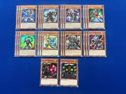 Yu-Gi-Oh! ARC-V - Iggy Arlo's Complete Star & Battleguard Warrior Fusion Deck - Image 3