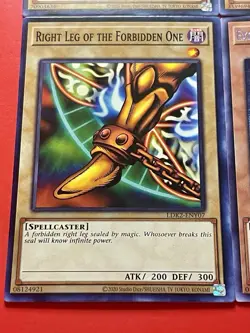 Exodia Full 5 Piece Set | LDK2 + Exodia, The Legendary Defender | YuGiOh! - Image 3