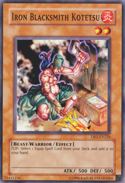 Iron Blacksmith Kotetsu DR1-EN226 or DCR-064 Common Near Mint Yu-Gi-Oh! - Image 2